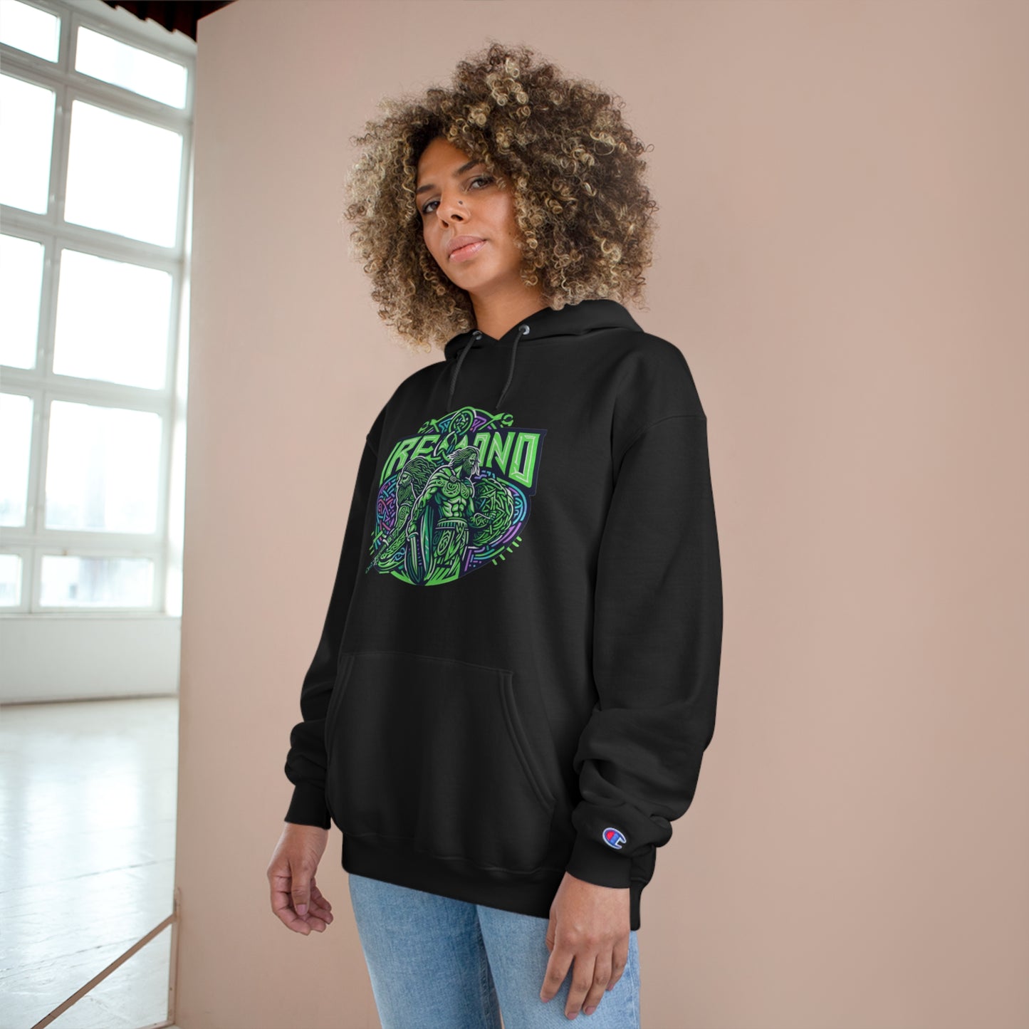 Rep Your Irish Pride in Eco-Comfort: Champion Celtic Legends Hoodie