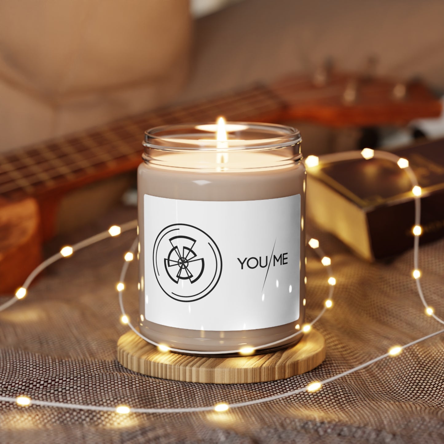 Indulge in Pure Aromatherapy with You Me Scented Soy Candle, 9oz