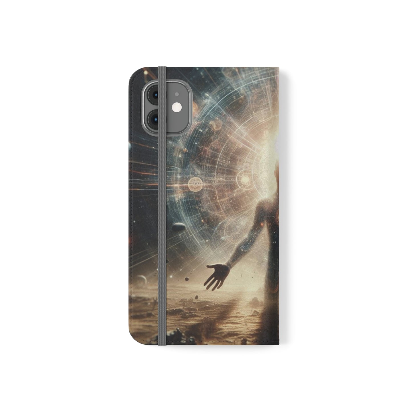 Celestial Flip Cases: Art Meets Protection for Your Phone (Emotional Alchemy Designs)