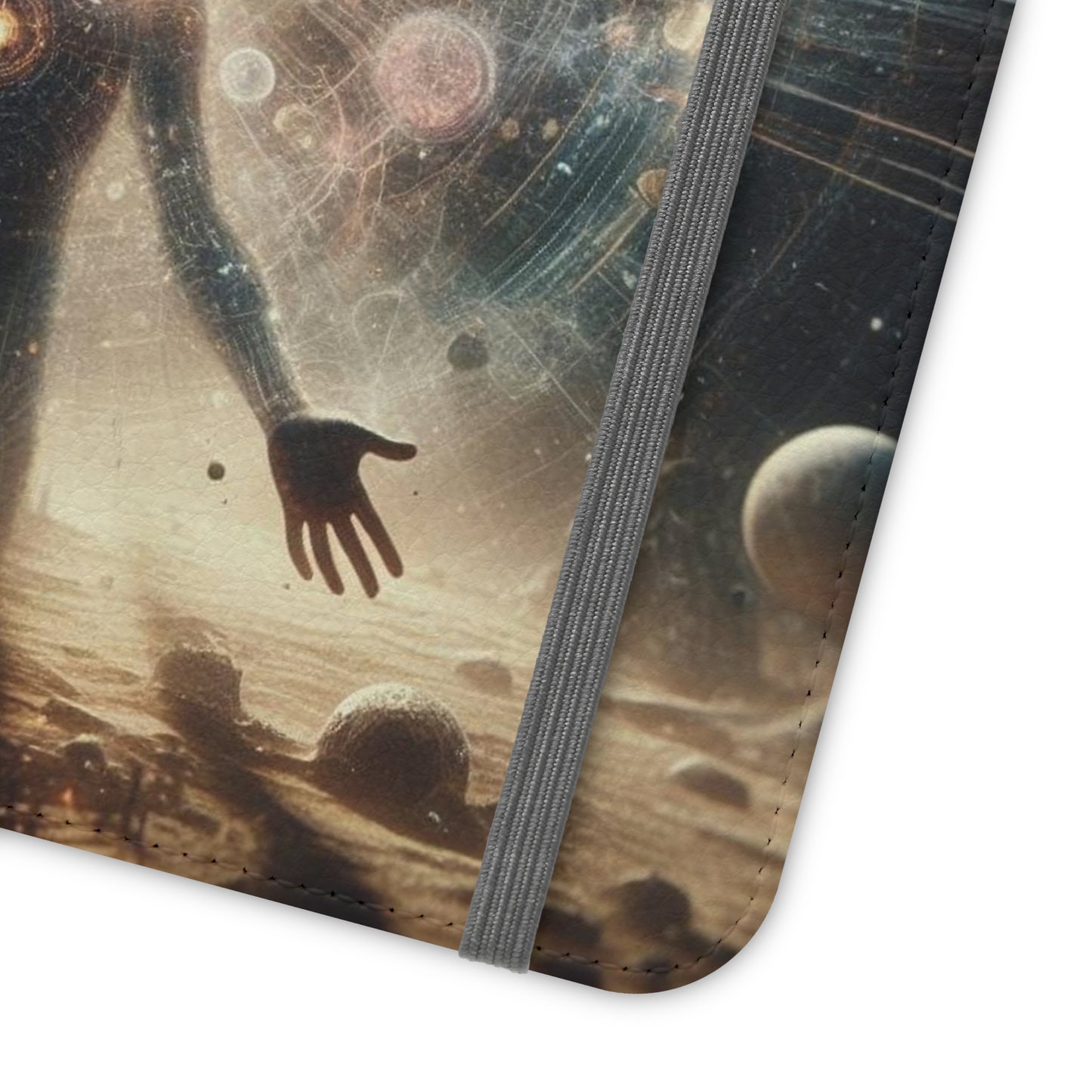 Celestial Flip Cases: Art Meets Protection for Your Phone (Emotional Alchemy Designs)