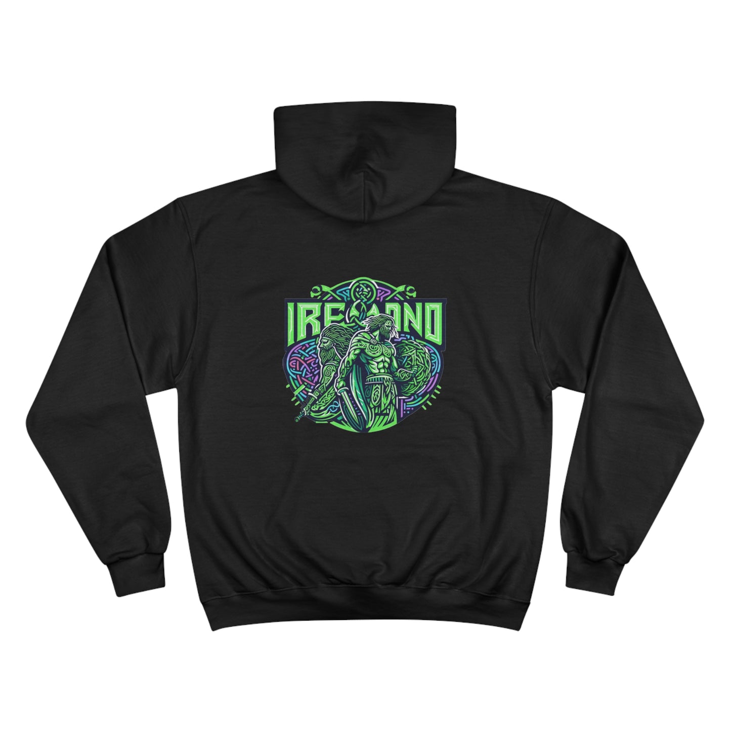 Rep Your Irish Pride in Eco-Comfort: Champion Celtic Legends Hoodie