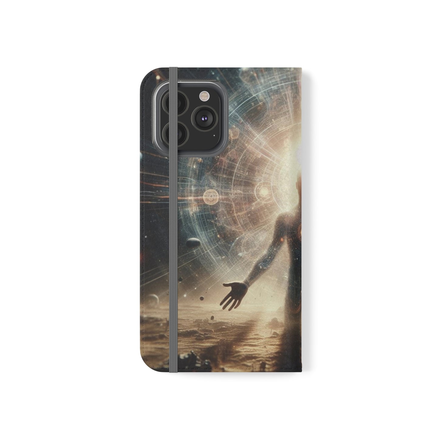 Celestial Flip Cases: Art Meets Protection for Your Phone (Emotional Alchemy Designs)