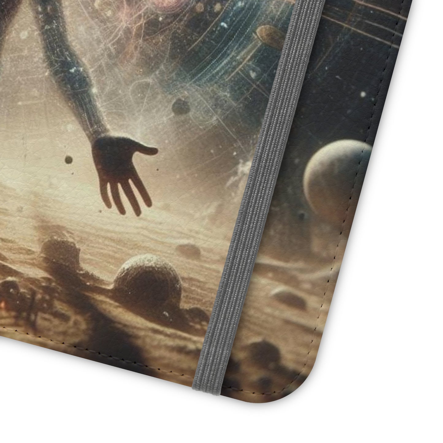 Celestial Flip Cases: Art Meets Protection for Your Phone (Emotional Alchemy Designs)