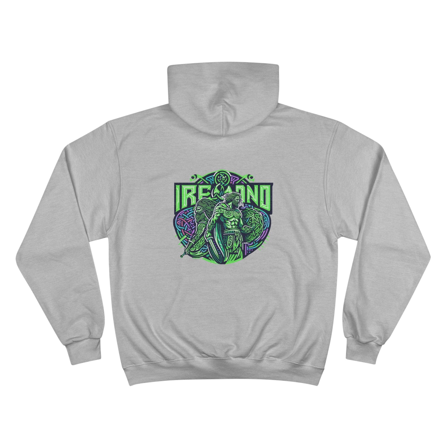 Rep Your Irish Pride in Eco-Comfort: Champion Celtic Legends Hoodie