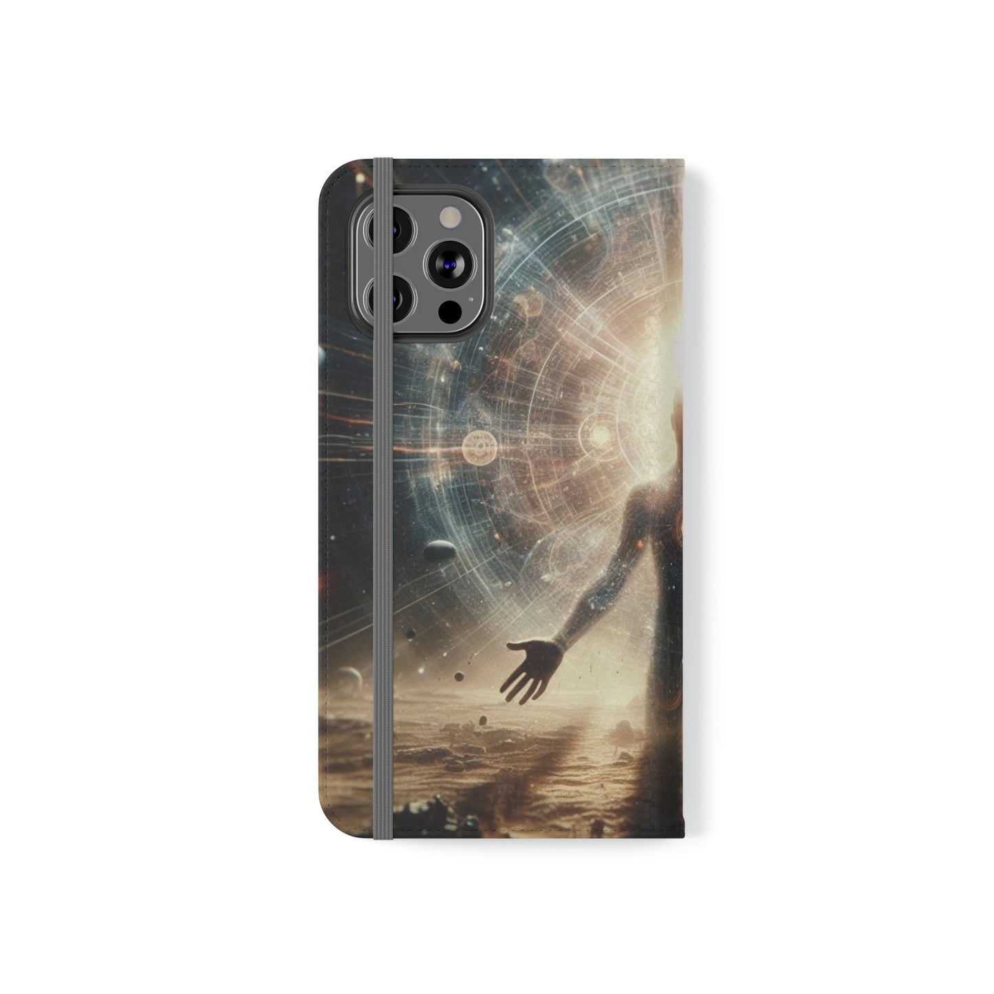 Celestial Flip Cases: Art Meets Protection for Your Phone (Emotional Alchemy Designs)