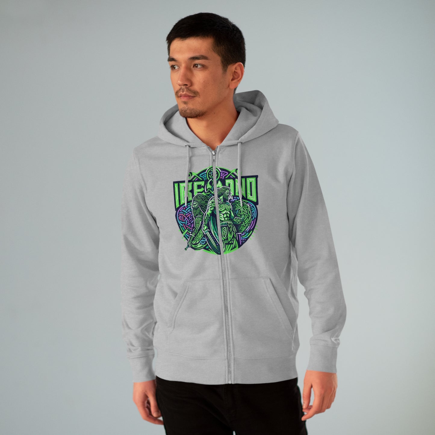 Celtic Legends Men's Cultivator Zip Hoodie