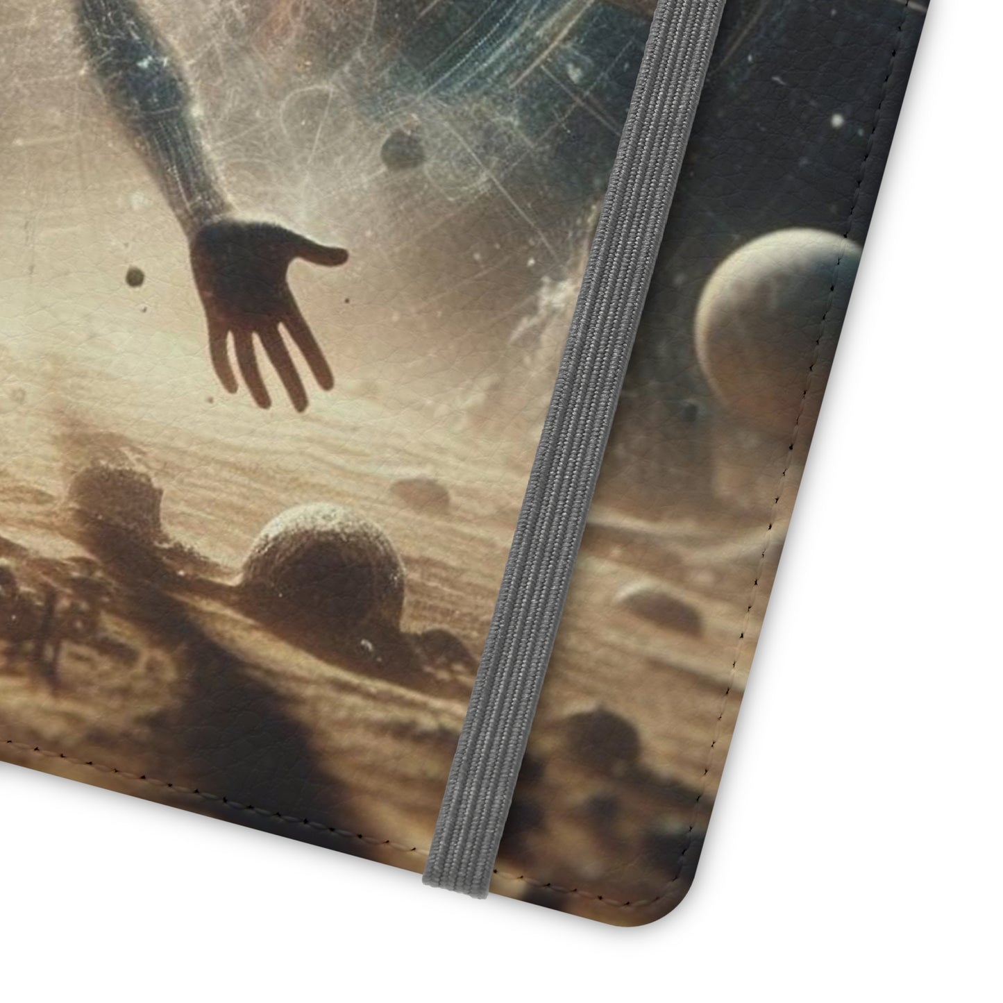 Celestial Flip Cases: Art Meets Protection for Your Phone (Emotional Alchemy Designs)