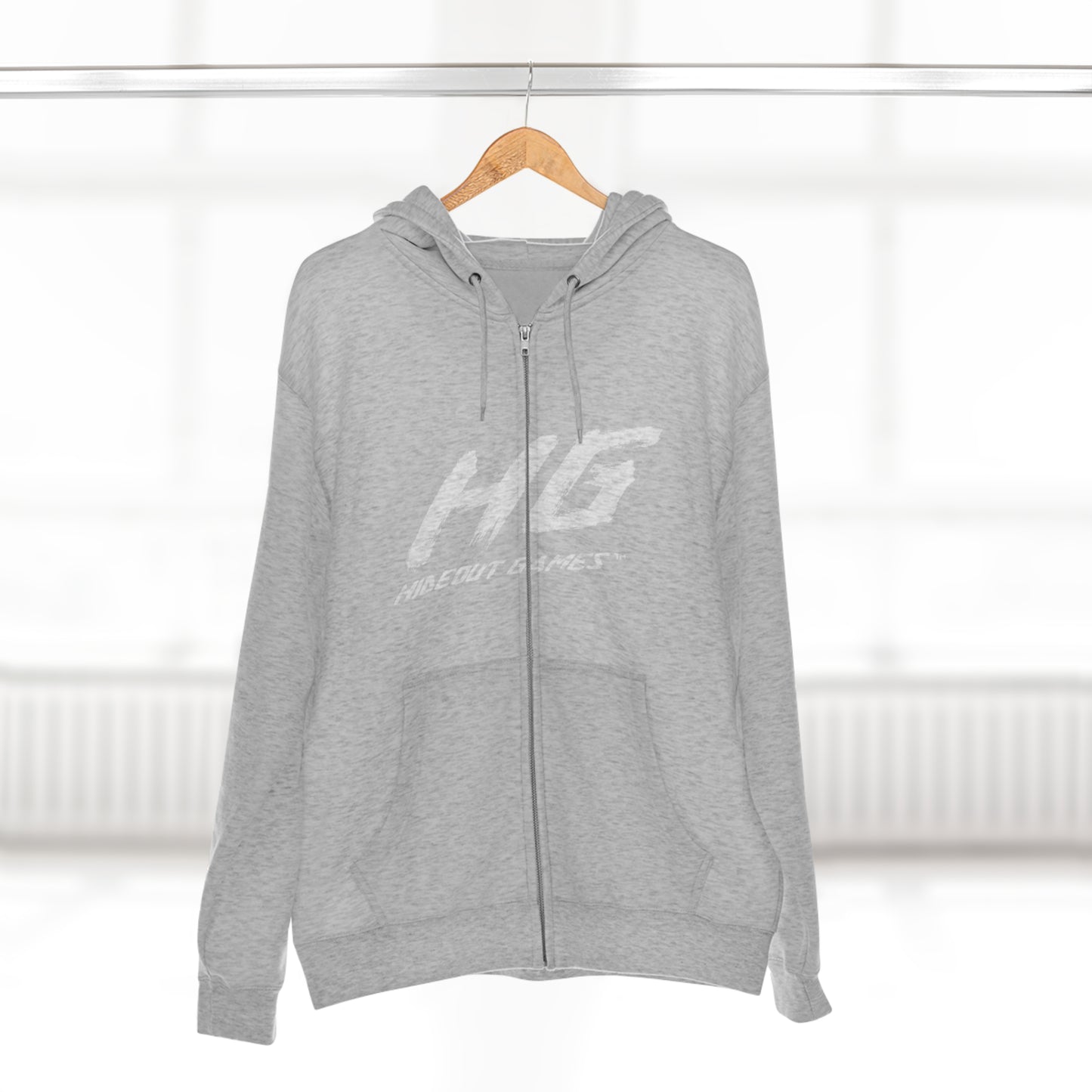 Hideout Games Unisex Zip Hoodie