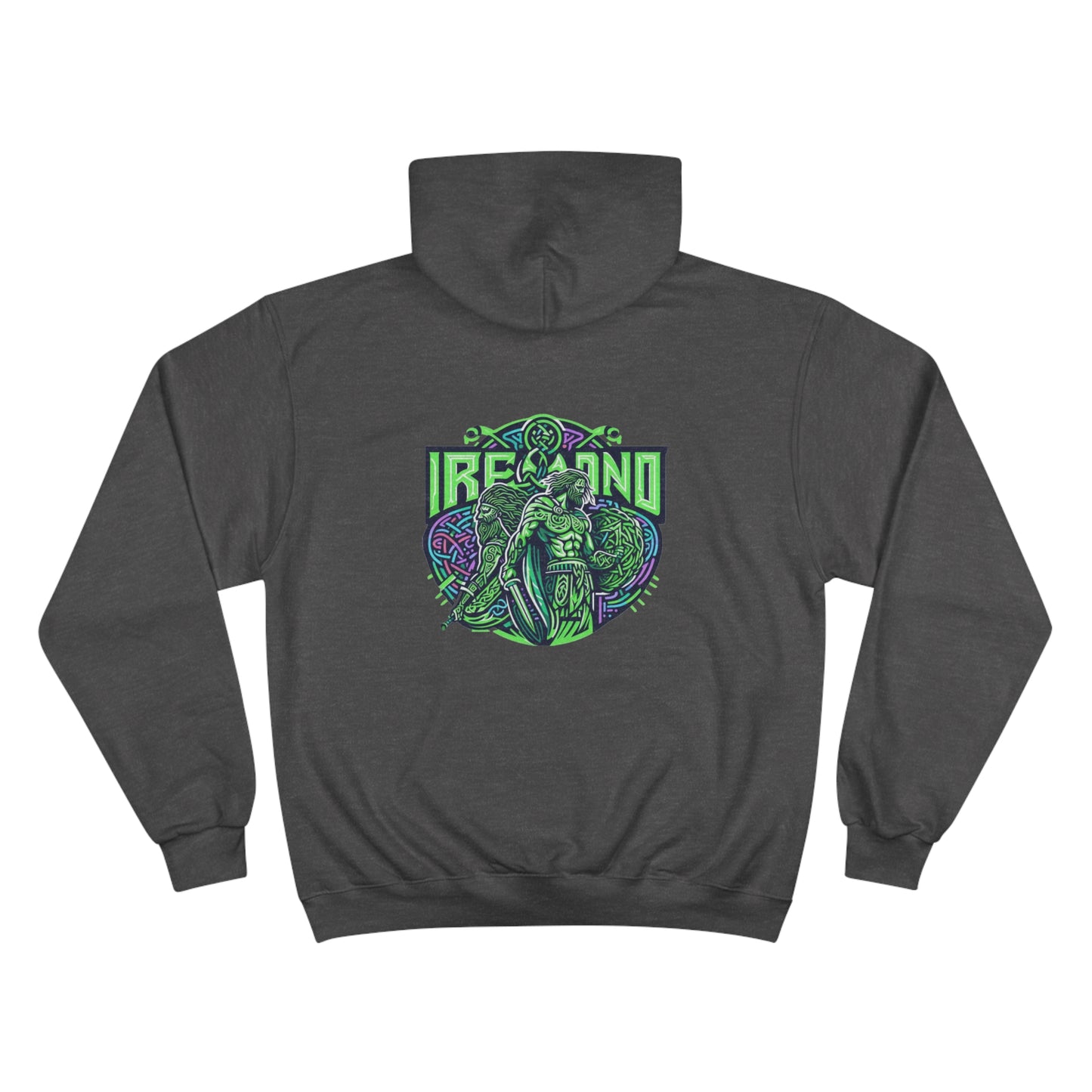 Rep Your Irish Pride in Eco-Comfort: Champion Celtic Legends Hoodie