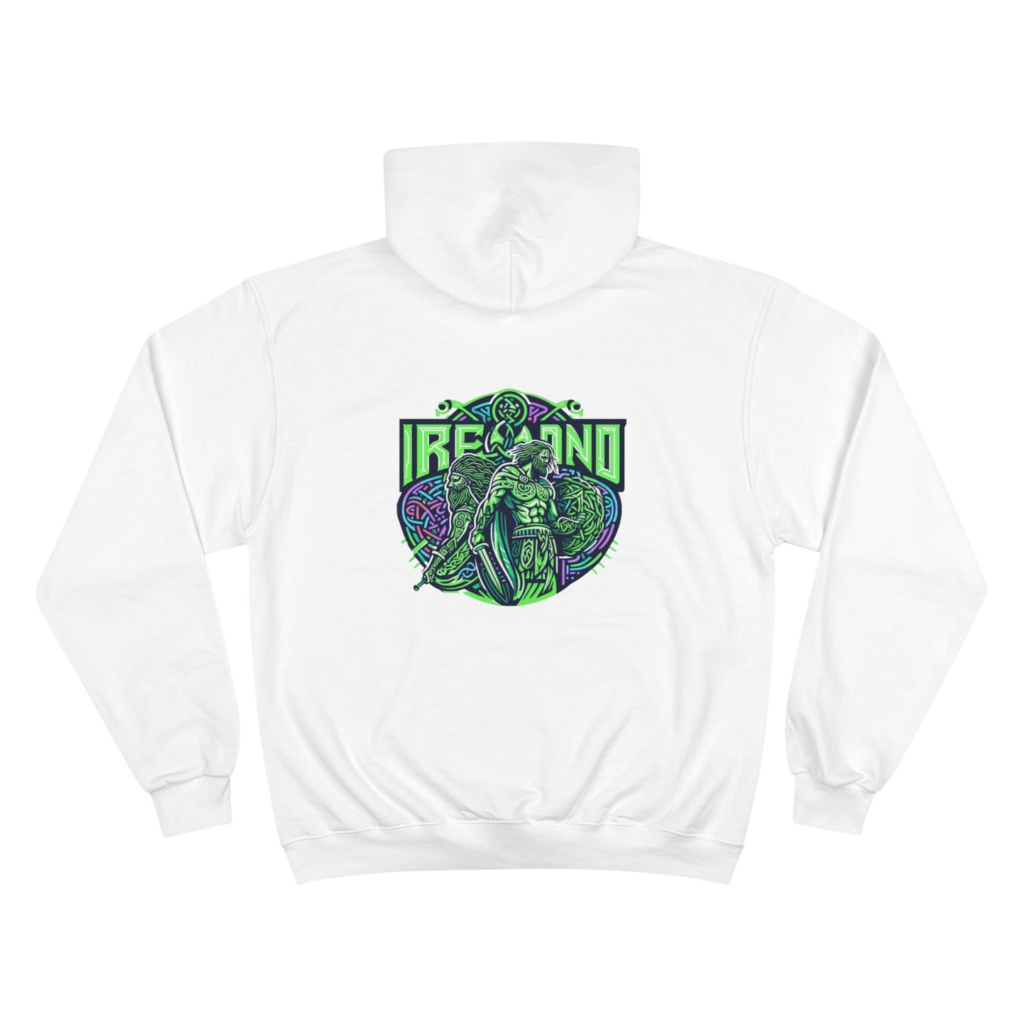 Rep Your Irish Pride in Eco-Comfort: Champion Celtic Legends Hoodie