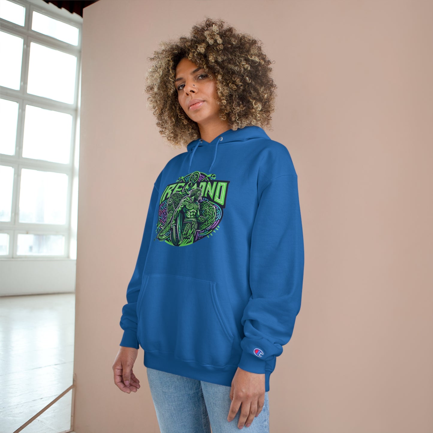 Rep Your Irish Pride in Eco-Comfort: Champion Celtic Legends Hoodie