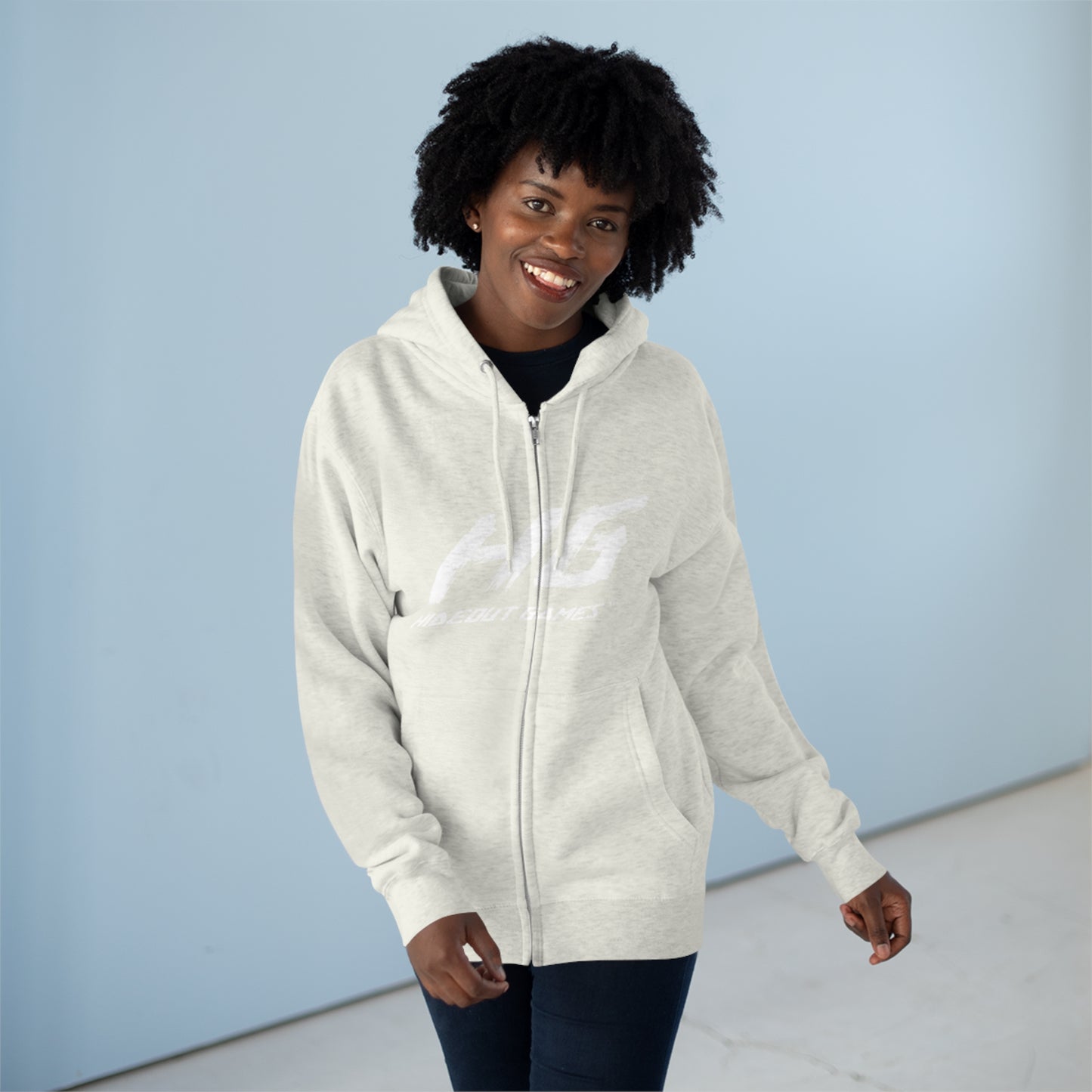 Hideout Games Unisex Zip Hoodie