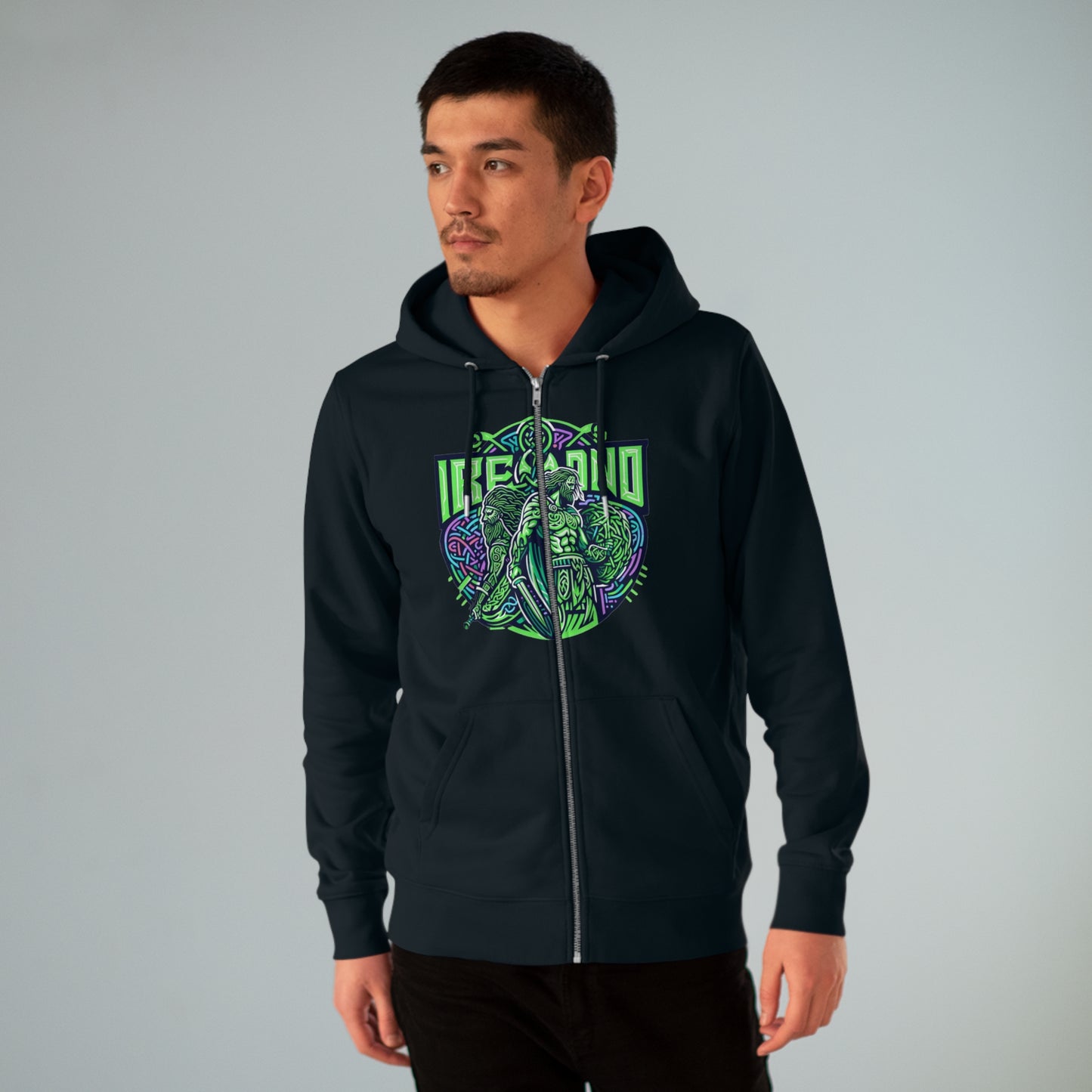 Celtic Legends Men's Cultivator Zip Hoodie