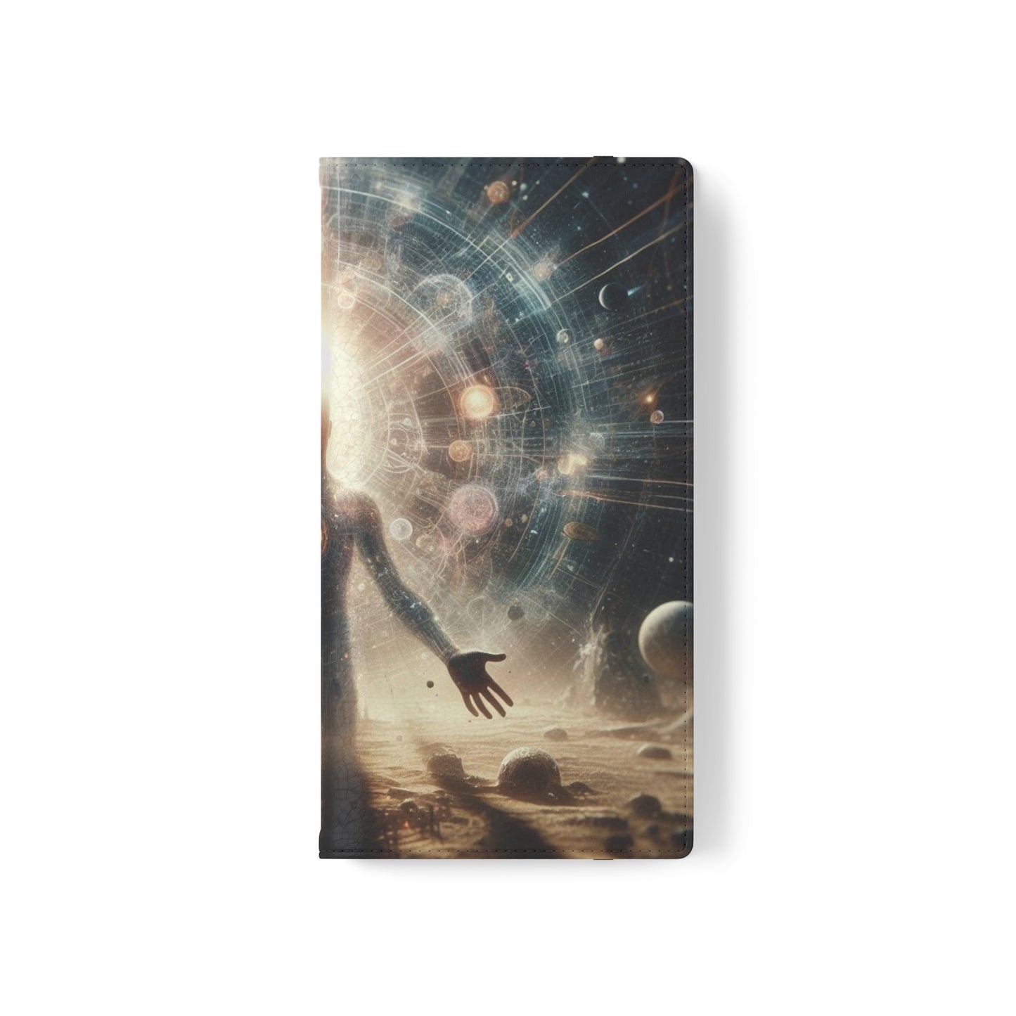 Celestial Flip Cases: Art Meets Protection for Your Phone (Emotional Alchemy Designs)