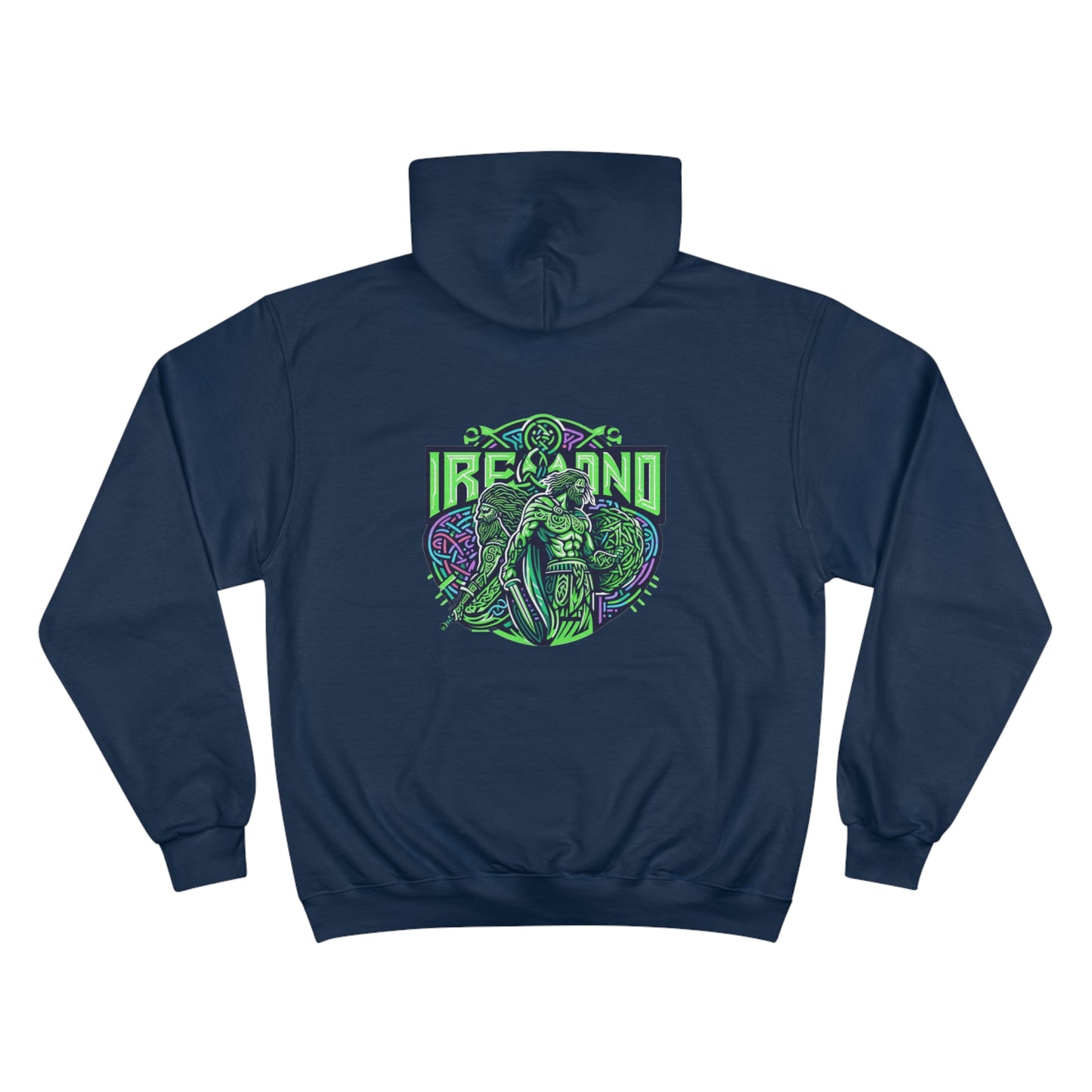 Rep Your Irish Pride in Eco-Comfort: Champion Celtic Legends Hoodie