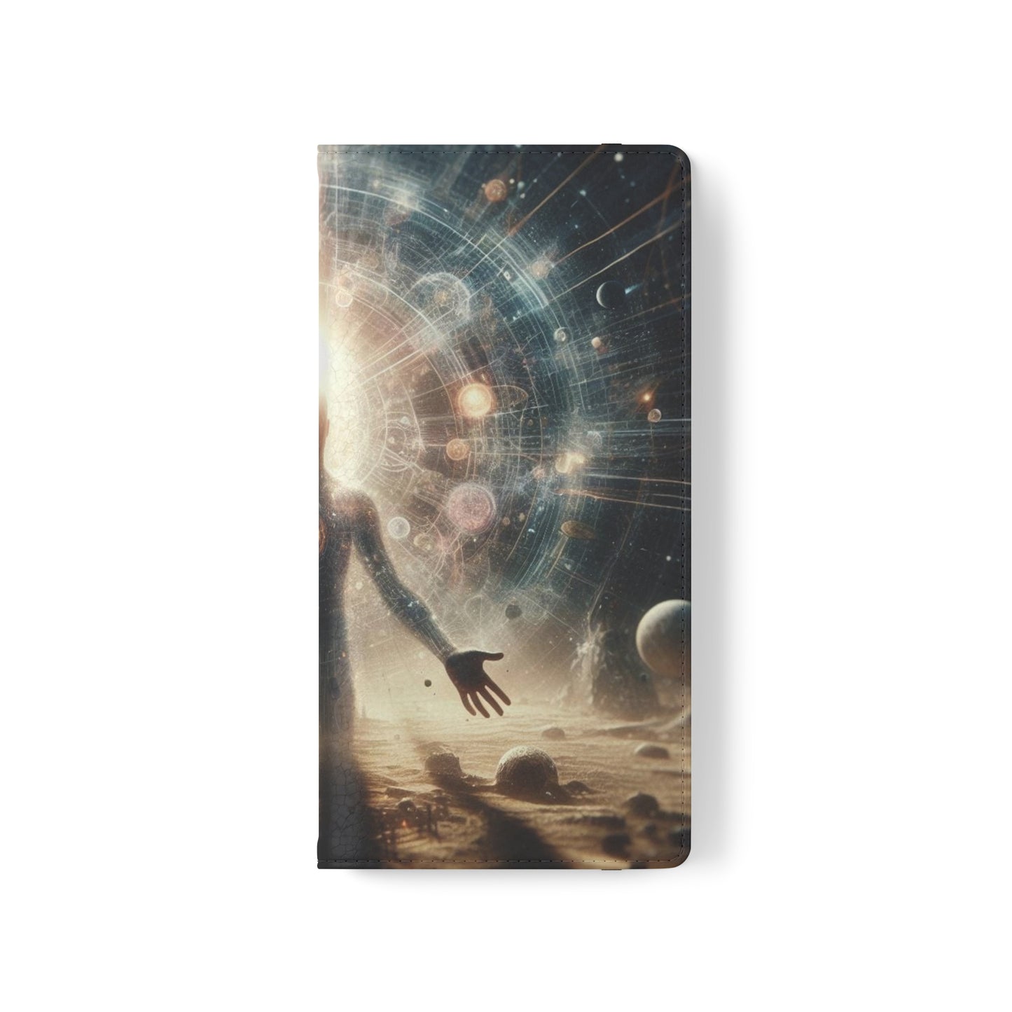 Celestial Flip Cases: Art Meets Protection for Your Phone (Emotional Alchemy Designs)