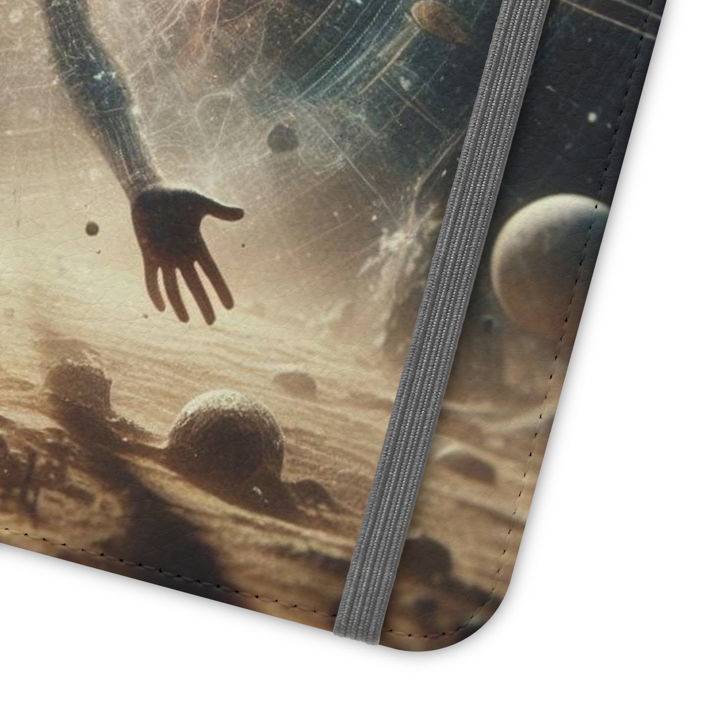 Celestial Flip Cases: Art Meets Protection for Your Phone (Emotional Alchemy Designs)