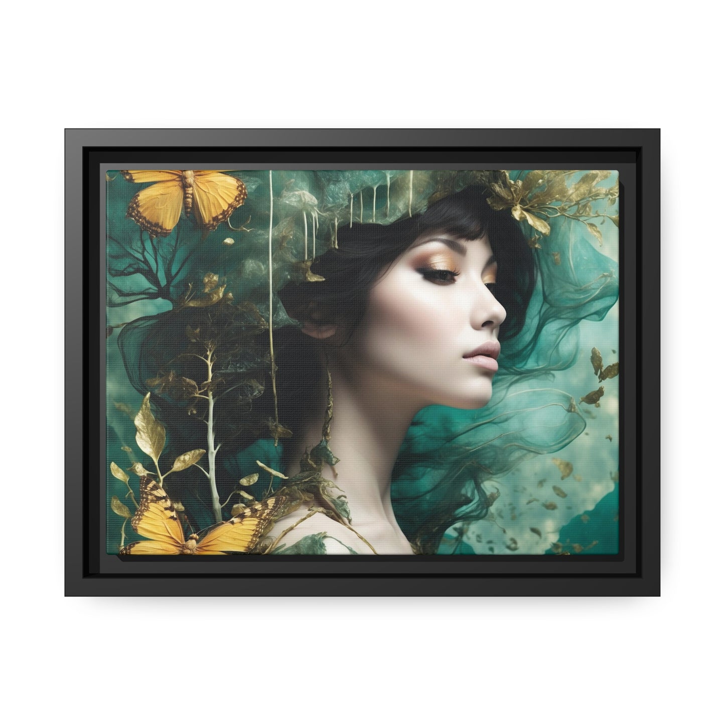 Emotional Alchemy Matte Canvas, Black Frame