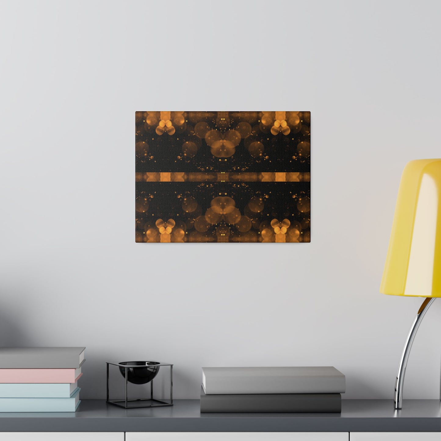 Elevate Your Space with Abstract Circular Art on Matte Canvas - Available in Multiple Sizes!