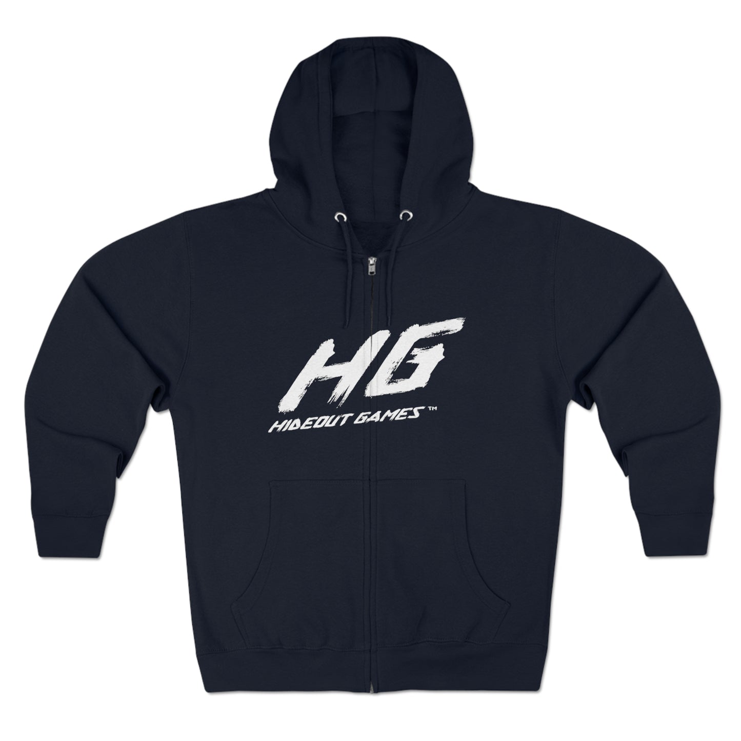 Hideout Games Unisex Zip Hoodie