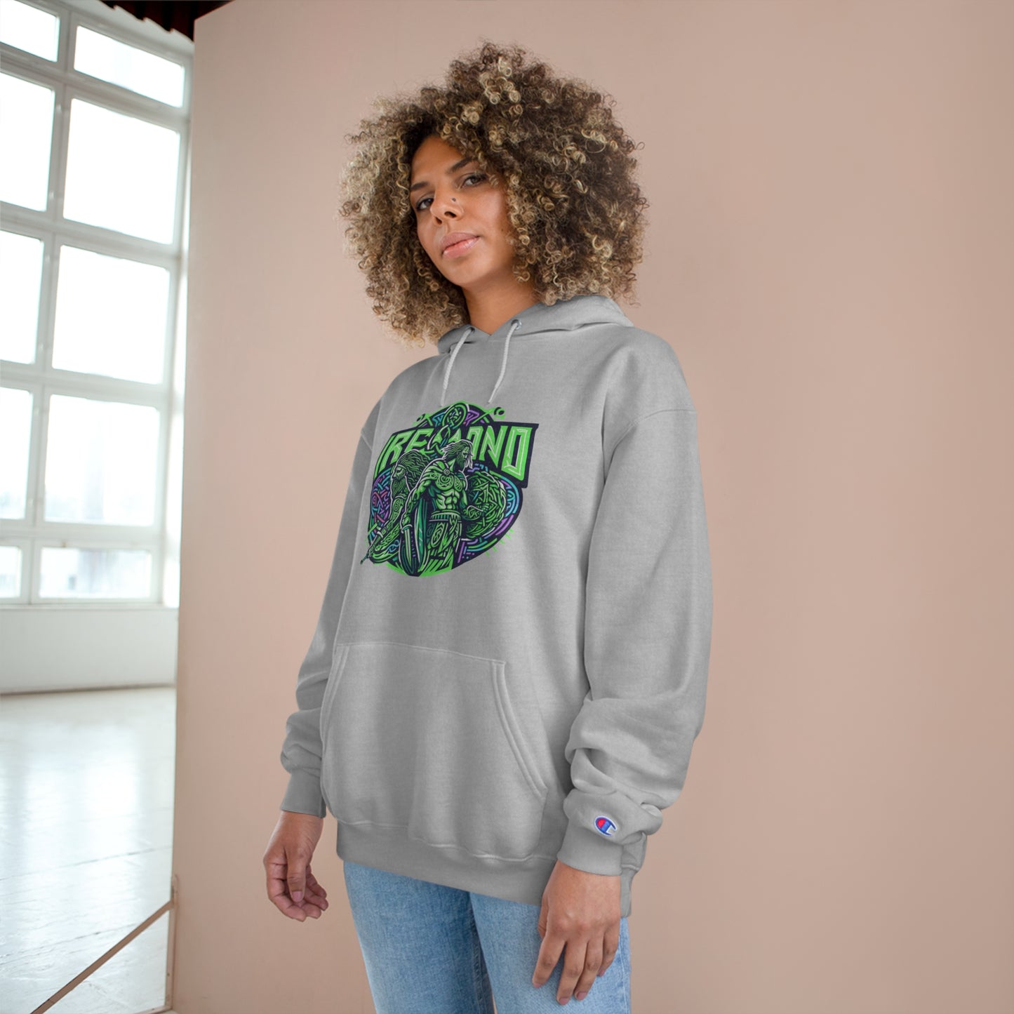 Rep Your Irish Pride in Eco-Comfort: Champion Celtic Legends Hoodie