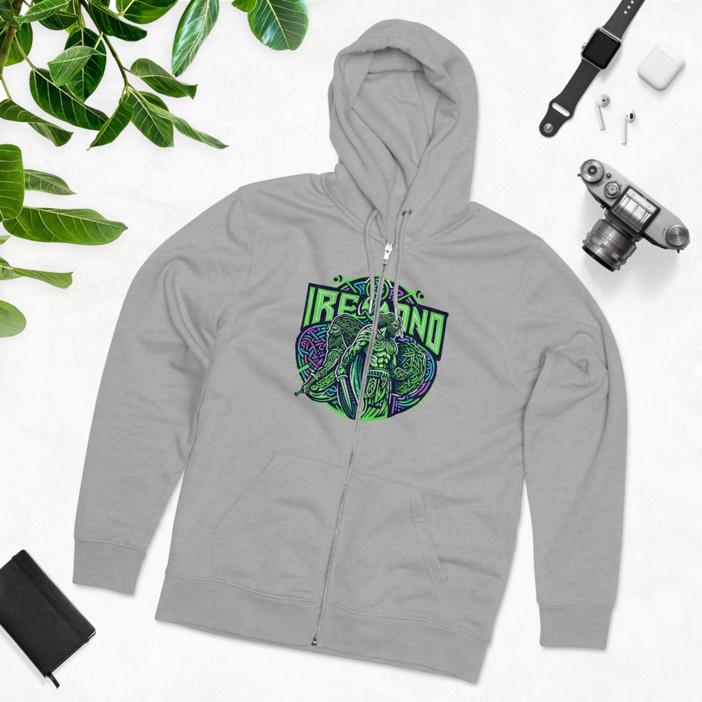 Celtic Legends Men's Cultivator Zip Hoodie