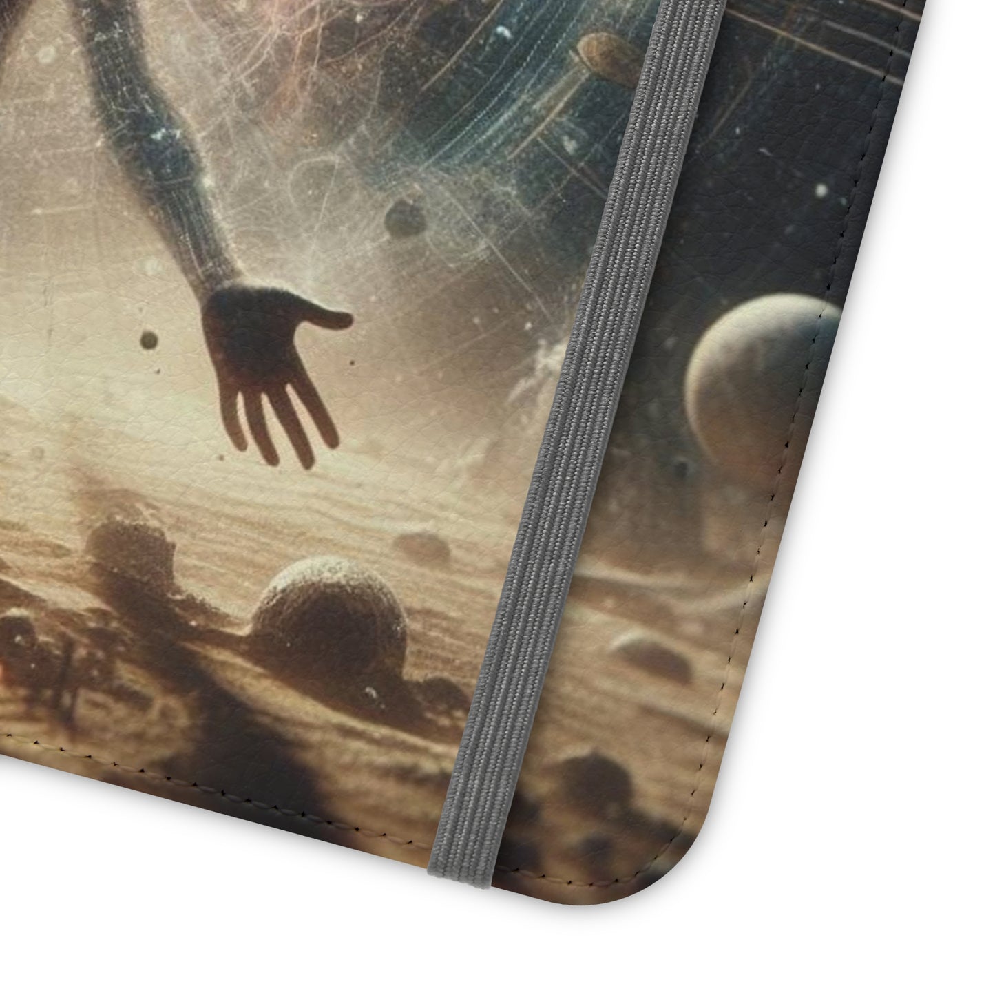 Celestial Flip Cases: Art Meets Protection for Your Phone (Emotional Alchemy Designs)