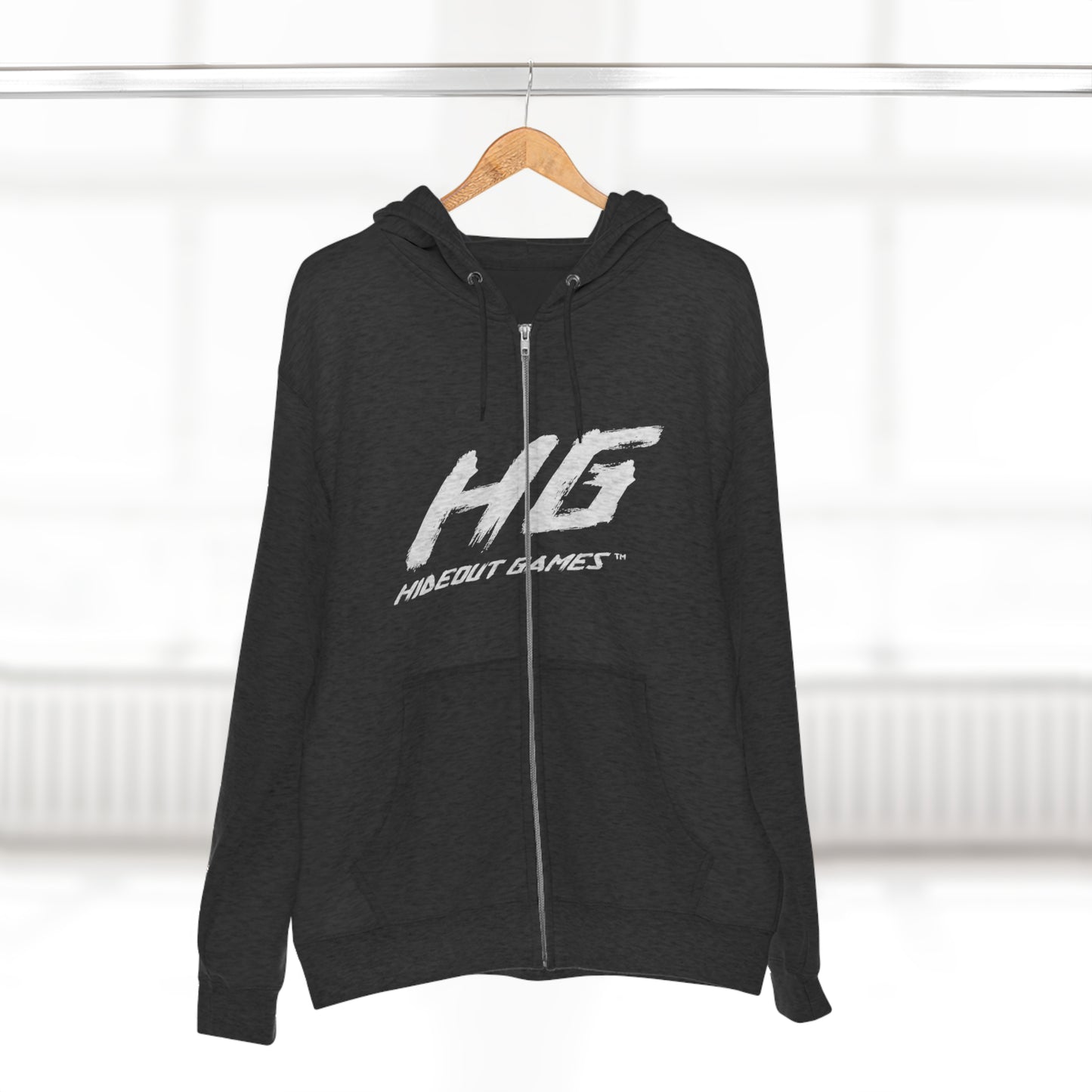 Hideout Games Unisex Zip Hoodie