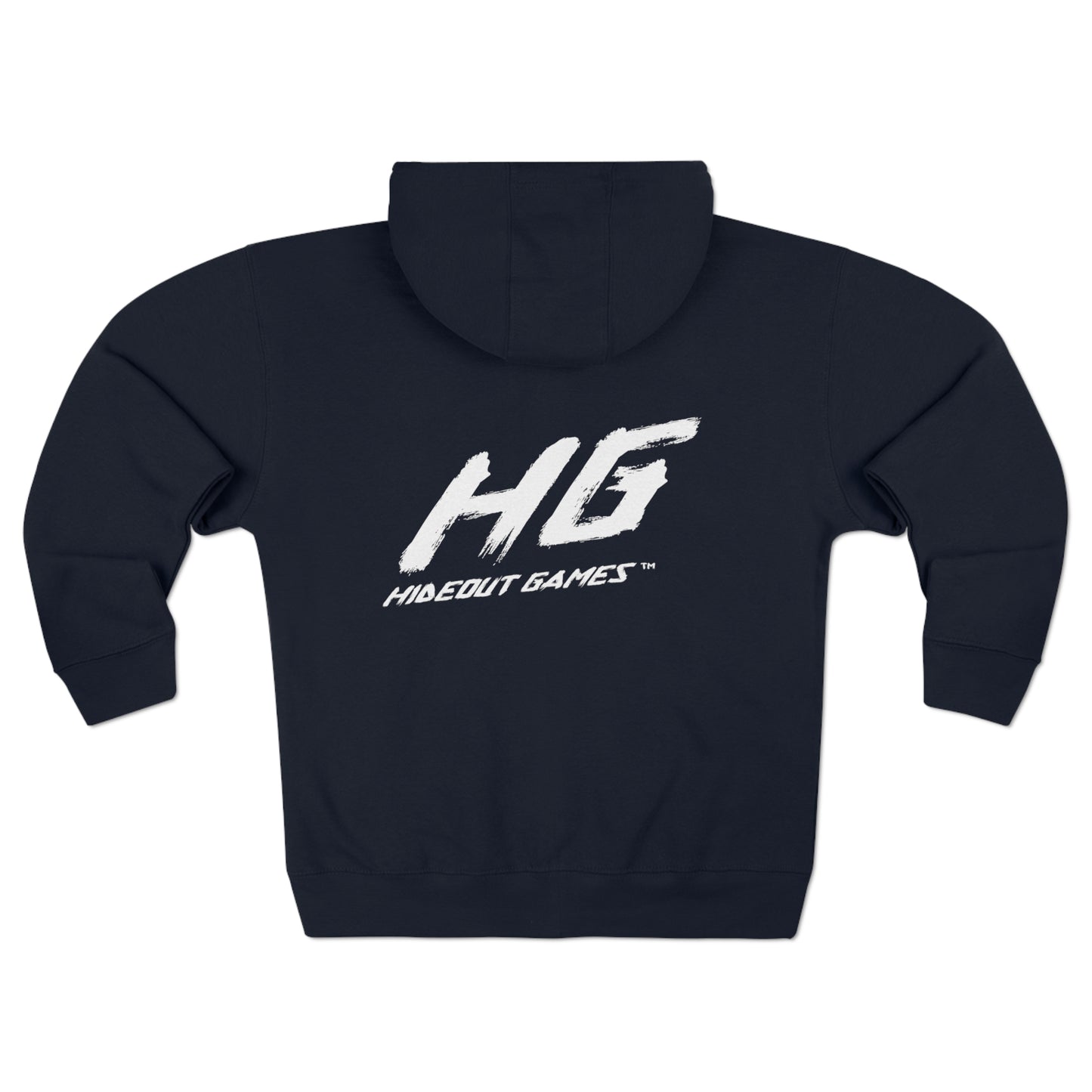 Hideout Games Unisex Zip Hoodie