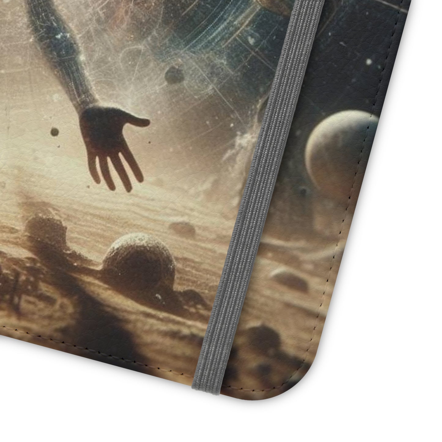 Celestial Flip Cases: Art Meets Protection for Your Phone (Emotional Alchemy Designs)