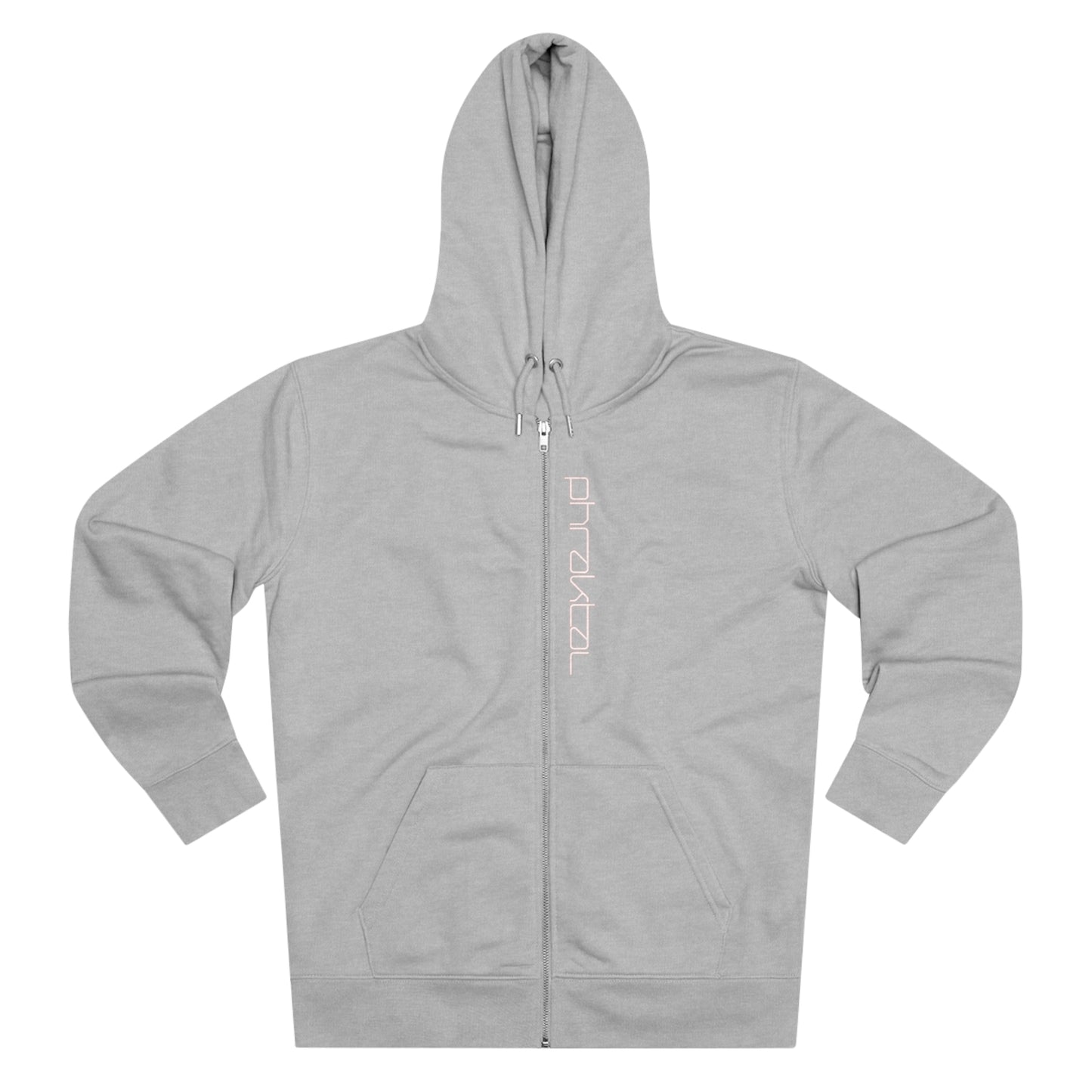 Elevate Your Eco-Fashion Game with the Phraktal Men's Cultivator Zip Hoodie