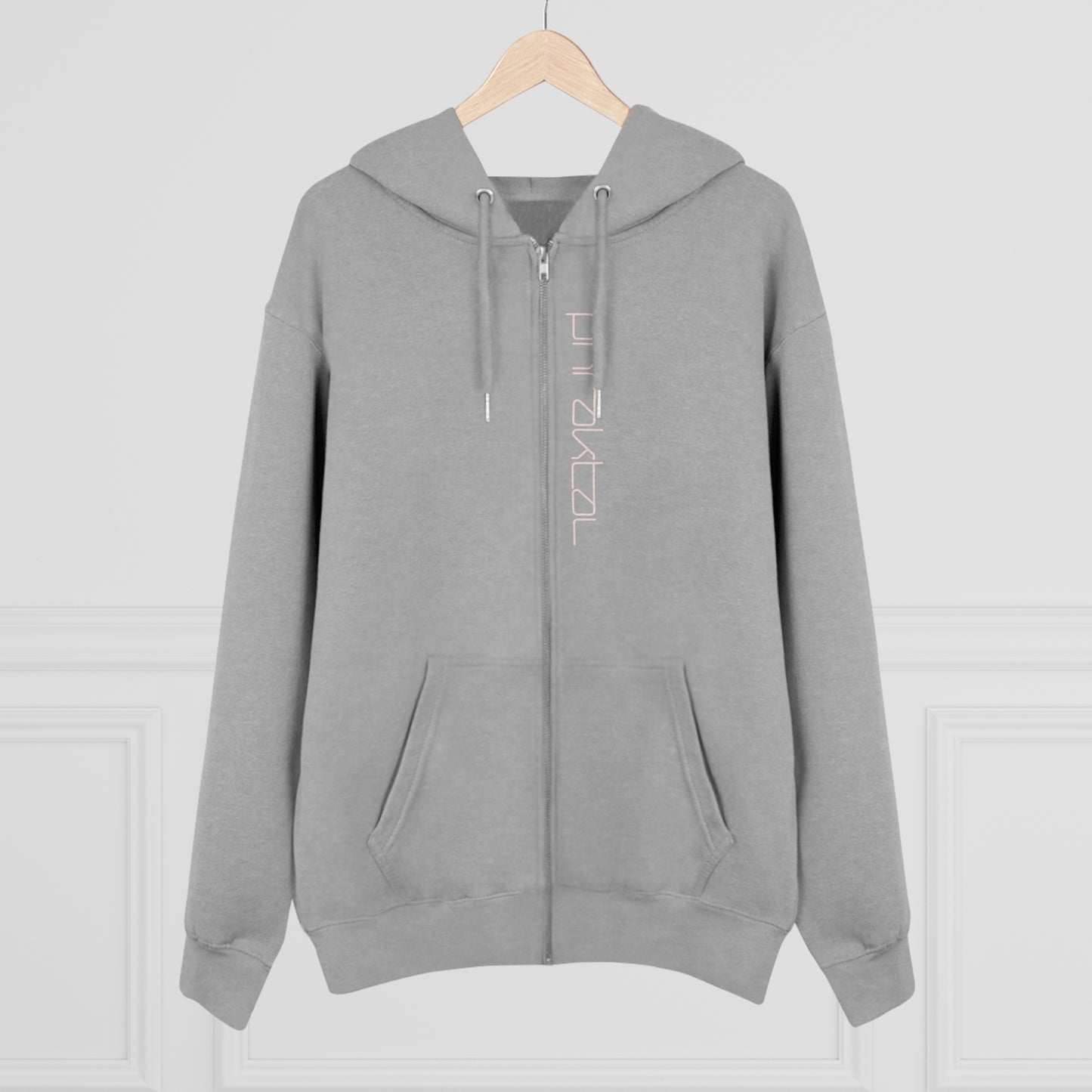 Elevate Your Eco-Fashion Game with the Phraktal Men's Cultivator Zip Hoodie