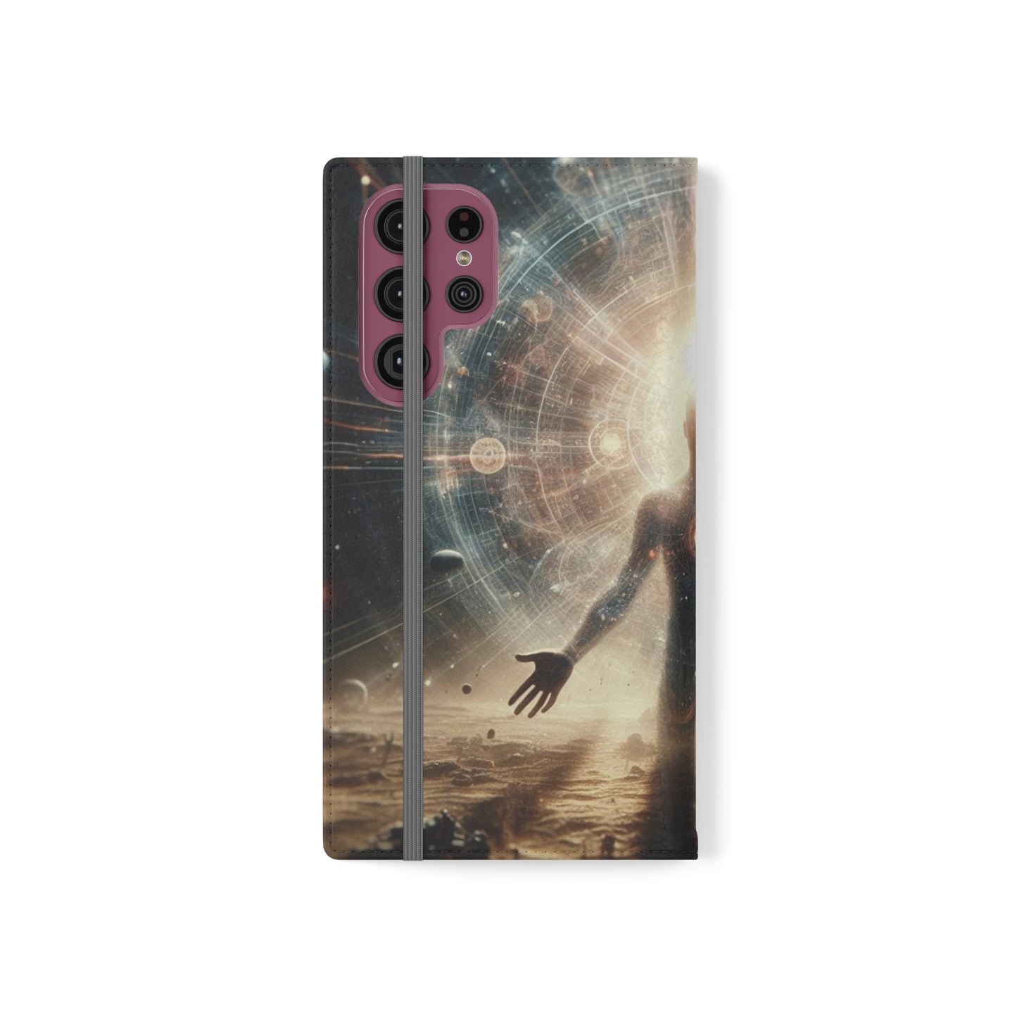 Celestial Flip Cases: Art Meets Protection for Your Phone (Emotional Alchemy Designs)