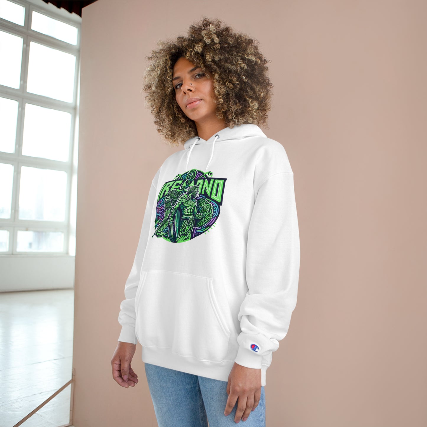 Rep Your Irish Pride in Eco-Comfort: Champion Celtic Legends Hoodie