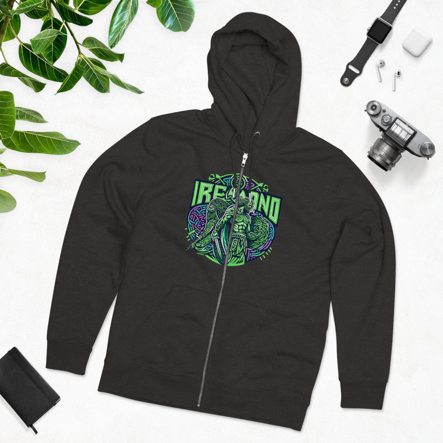 Celtic Legends Men's Cultivator Zip Hoodie