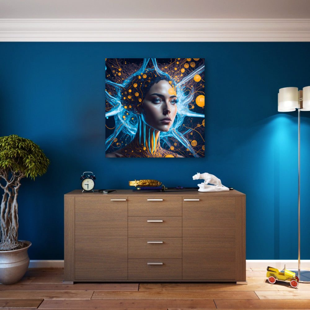 Celestial - Limited Edition Metallic Wall Art by Award-Winning Artist Emotional Alchemy