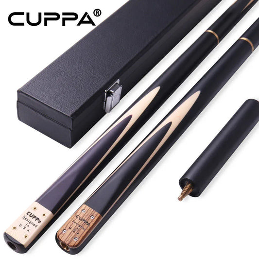 CUPPA 813 Ash Snooker Pool Cue Stick Case Set 9.8mm/11mm Black