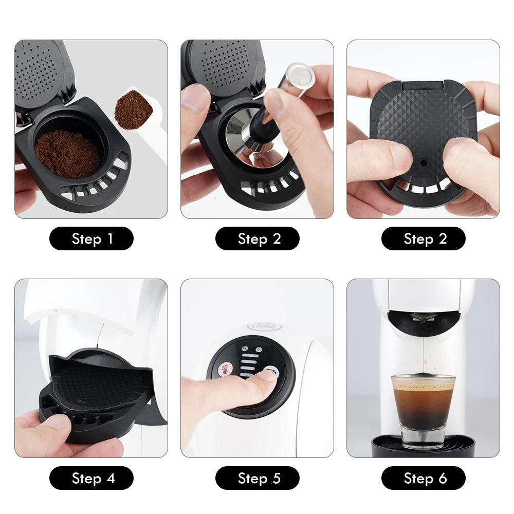 Dolce Gusto capsule holder Adapter Crema Coffee Filter