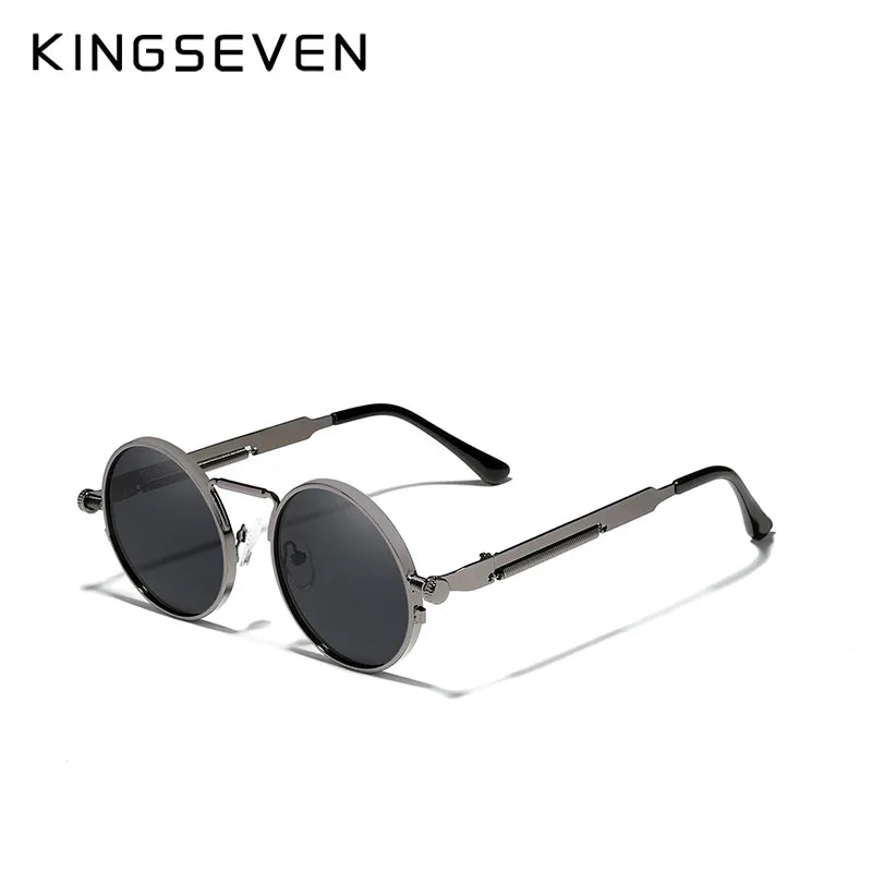 Embrace Timeless Elegance with KINGSEVEN Gothic Steampunk Unisex Sunglasses