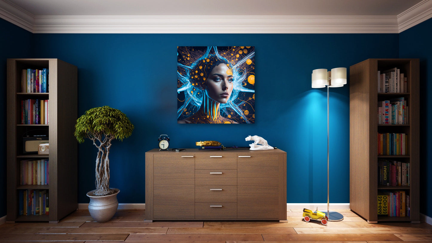 Celestial - Limited Edition Metallic Wall Art by Award-Winning Artist Emotional Alchemy