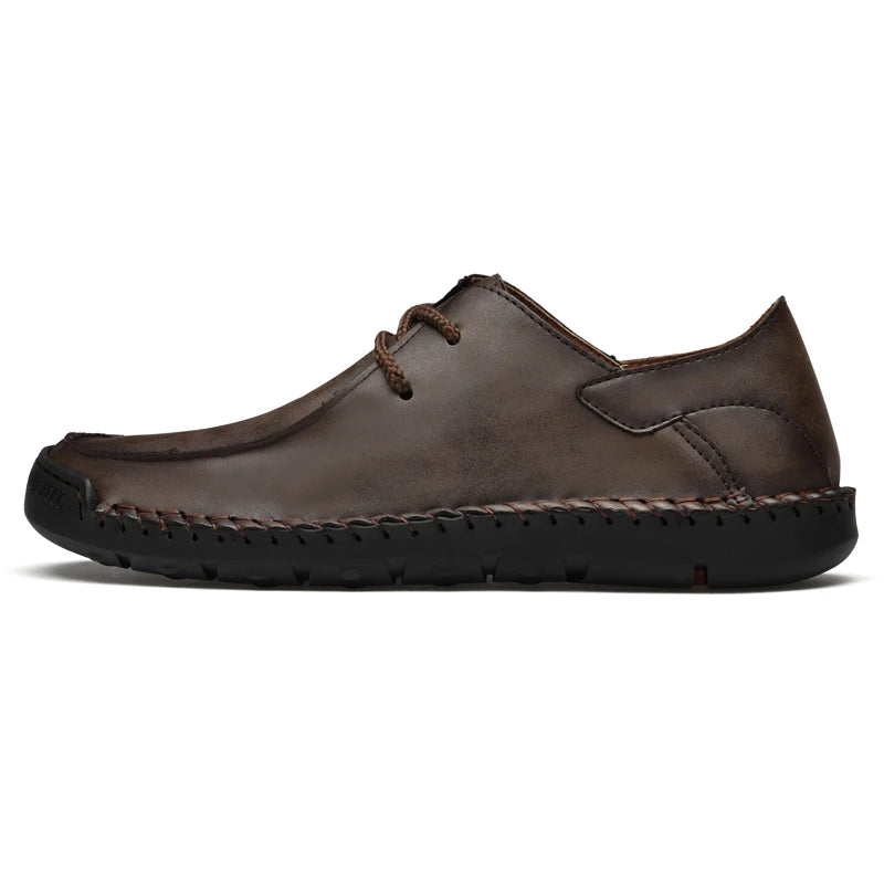 Step into Comfort and Style with Microfiber Leather Loafers for Men – Hand-Made, Super Soft!