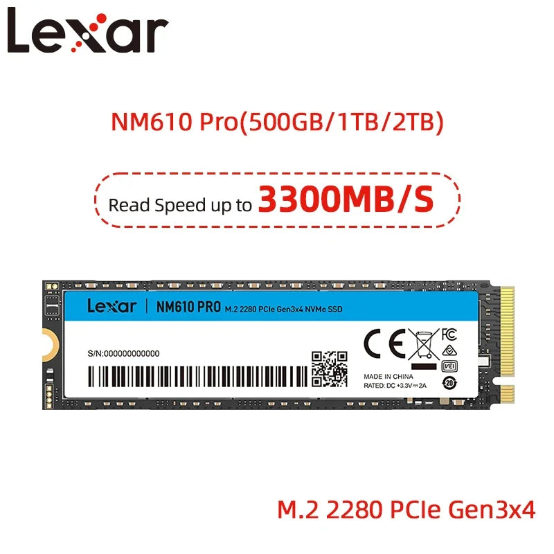 Lexar ARES PCIe Gen4x4 M.2 NVMe SSD - Unleash the Power of Speed and Reliability