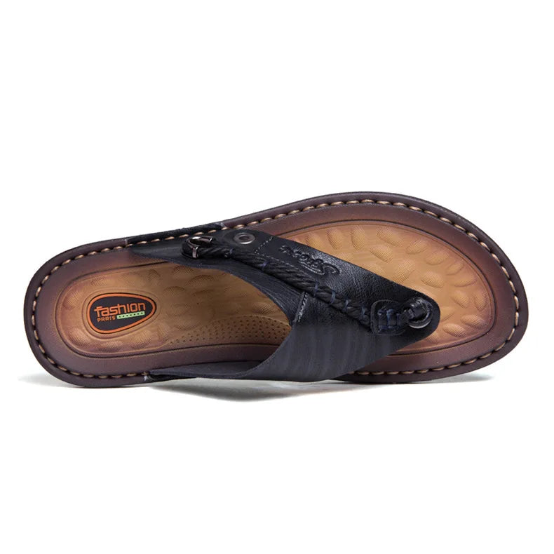 Handmade Leather Flip-flop Sandals