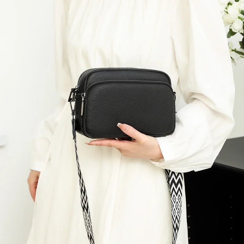 Luxury Genuine Leather Crossbody Bag: NEAT CULTURE's Fashion Statement for Trendsetting Women