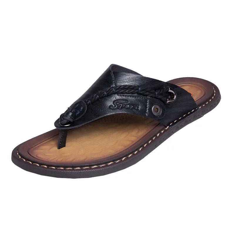 Handmade Leather Flip-flop Sandals