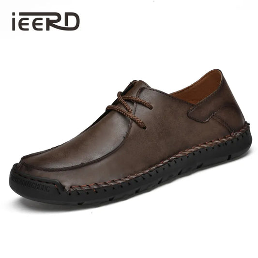 Step into Comfort and Style with Microfiber Leather Loafers for Men – Hand-Made, Super Soft!