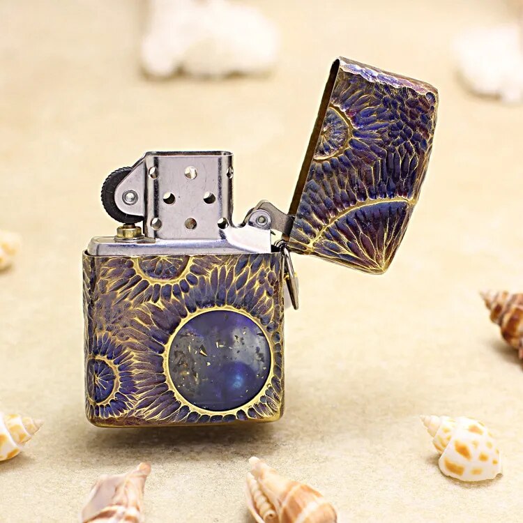 Zippo Cosmic Starry Sky Windproof Lighter - Genuine Copper