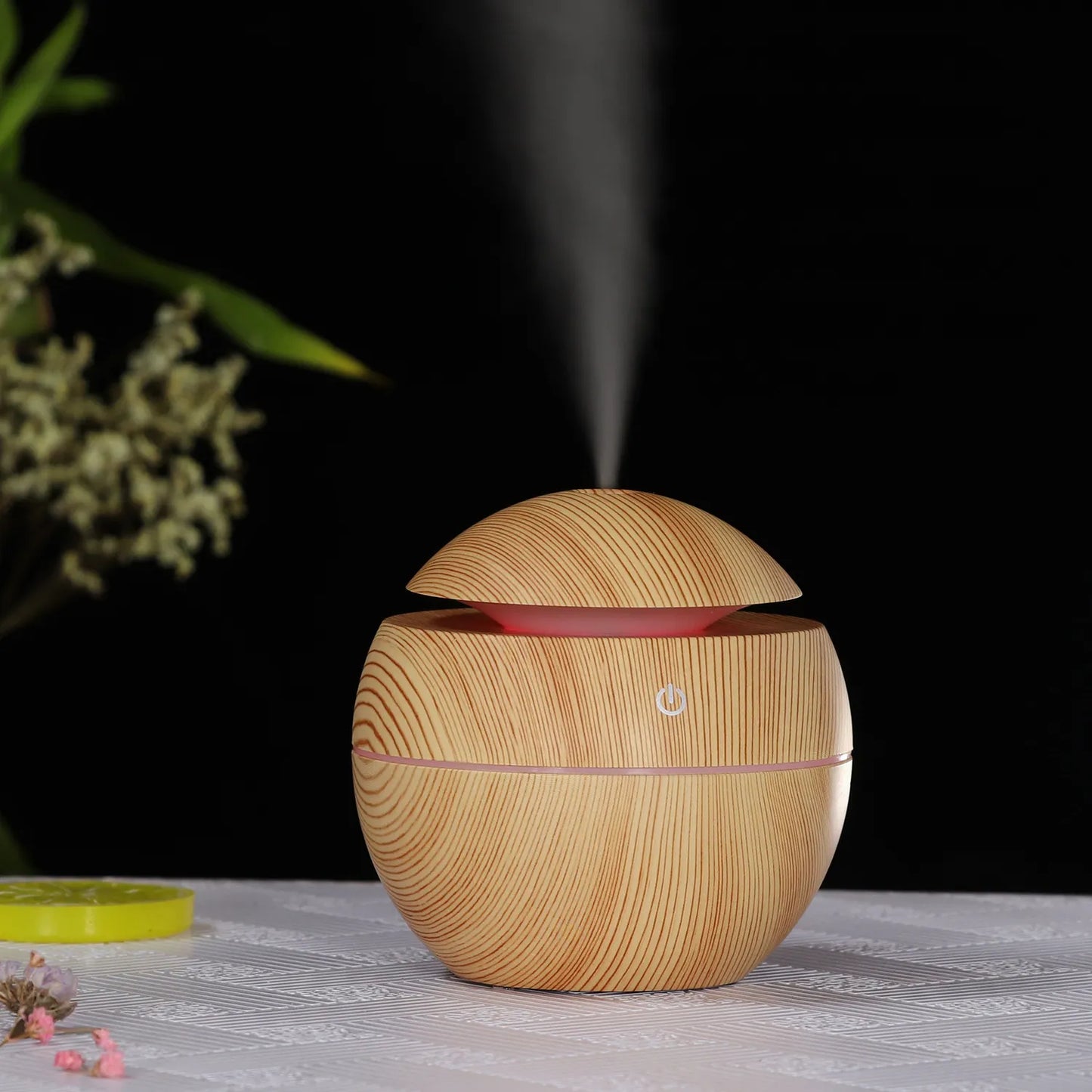 Bamboo Aromatherapy Diffuser Humidifier - Your Perfect Companion for Relaxation and Aromatherapy!