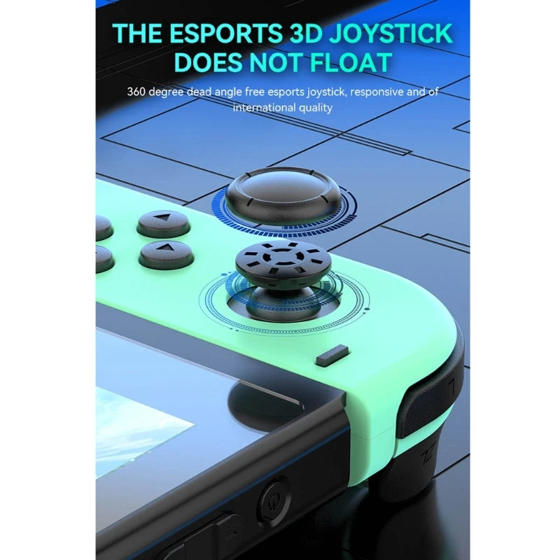 Gamepad Controller Wireless Controller for PC Switchs 6Axis Gyroscope Double Vibration Motor 3D Joystick Joypad