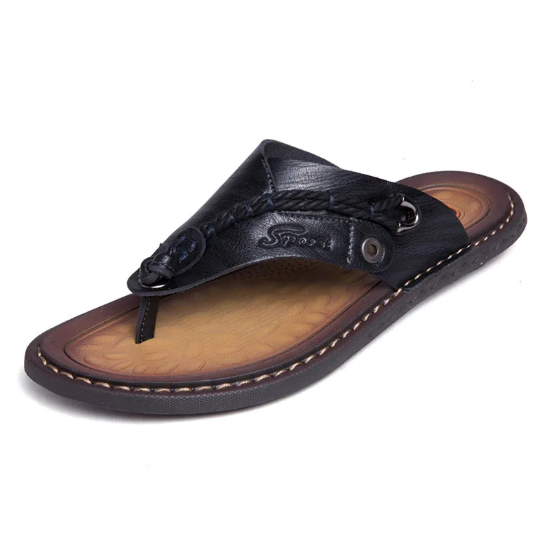 Handmade Leather Flip-flop Sandals